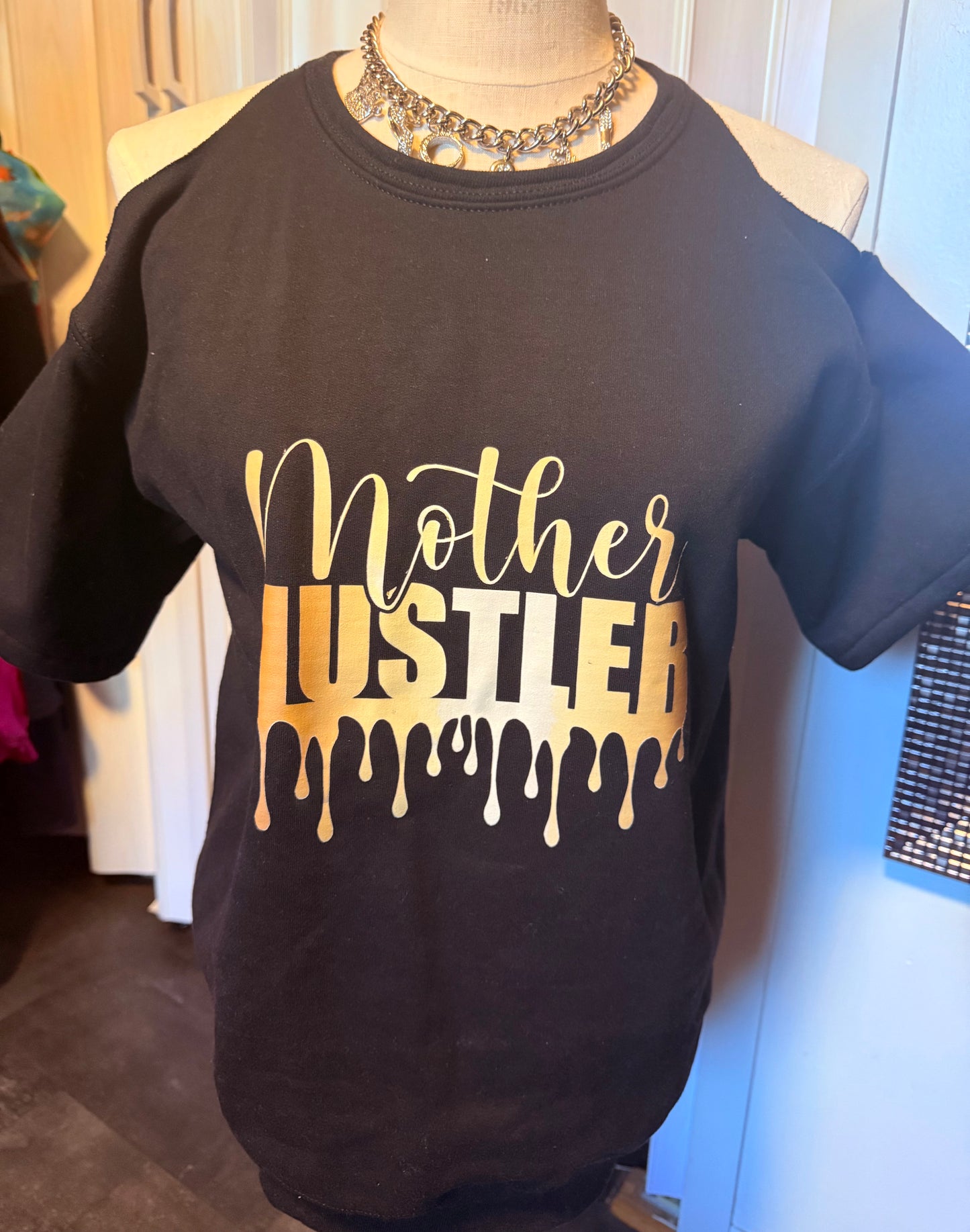 Cold Shoulder Sweatshirt