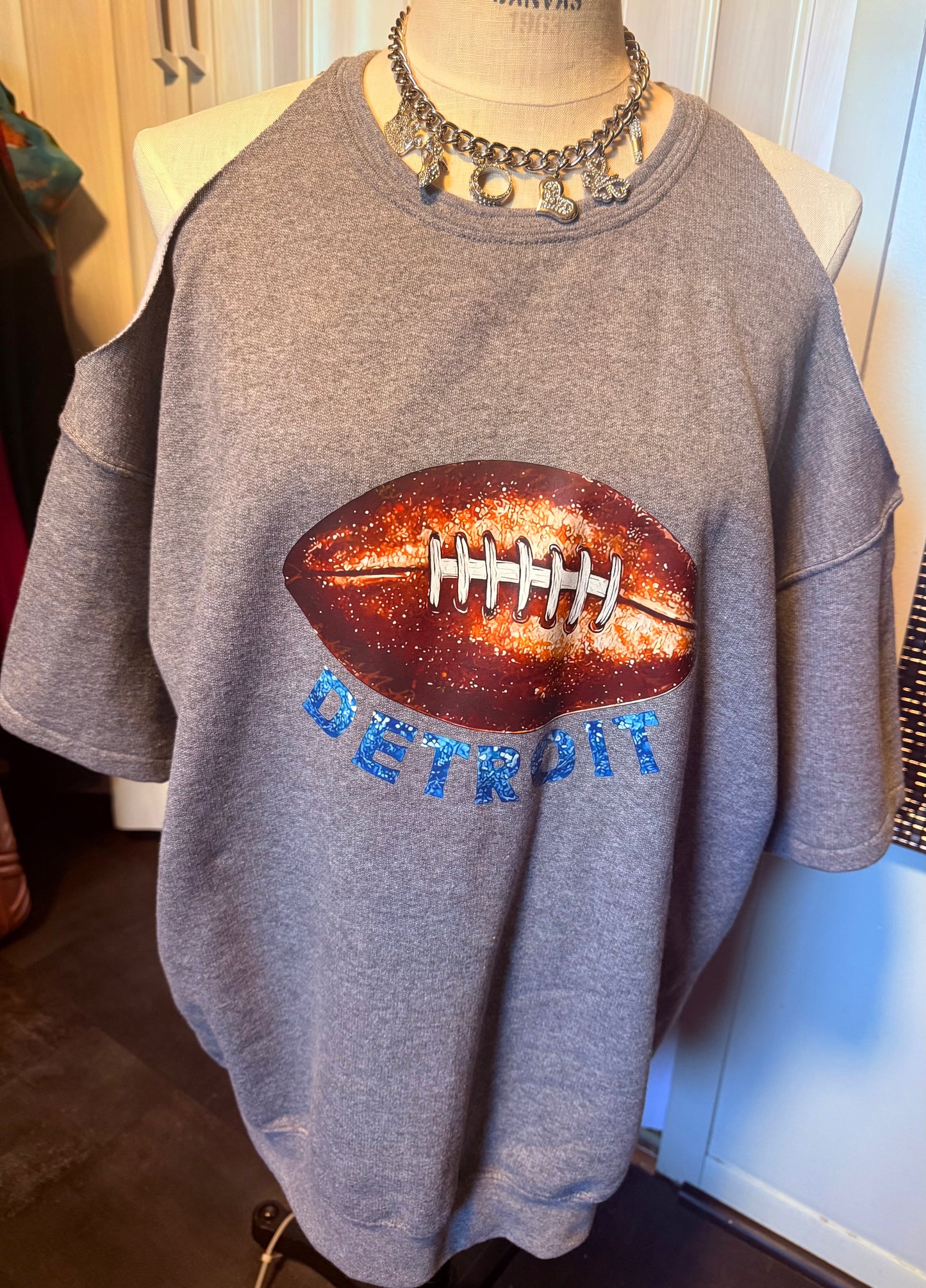 Cold Shoulder Sweatshirt