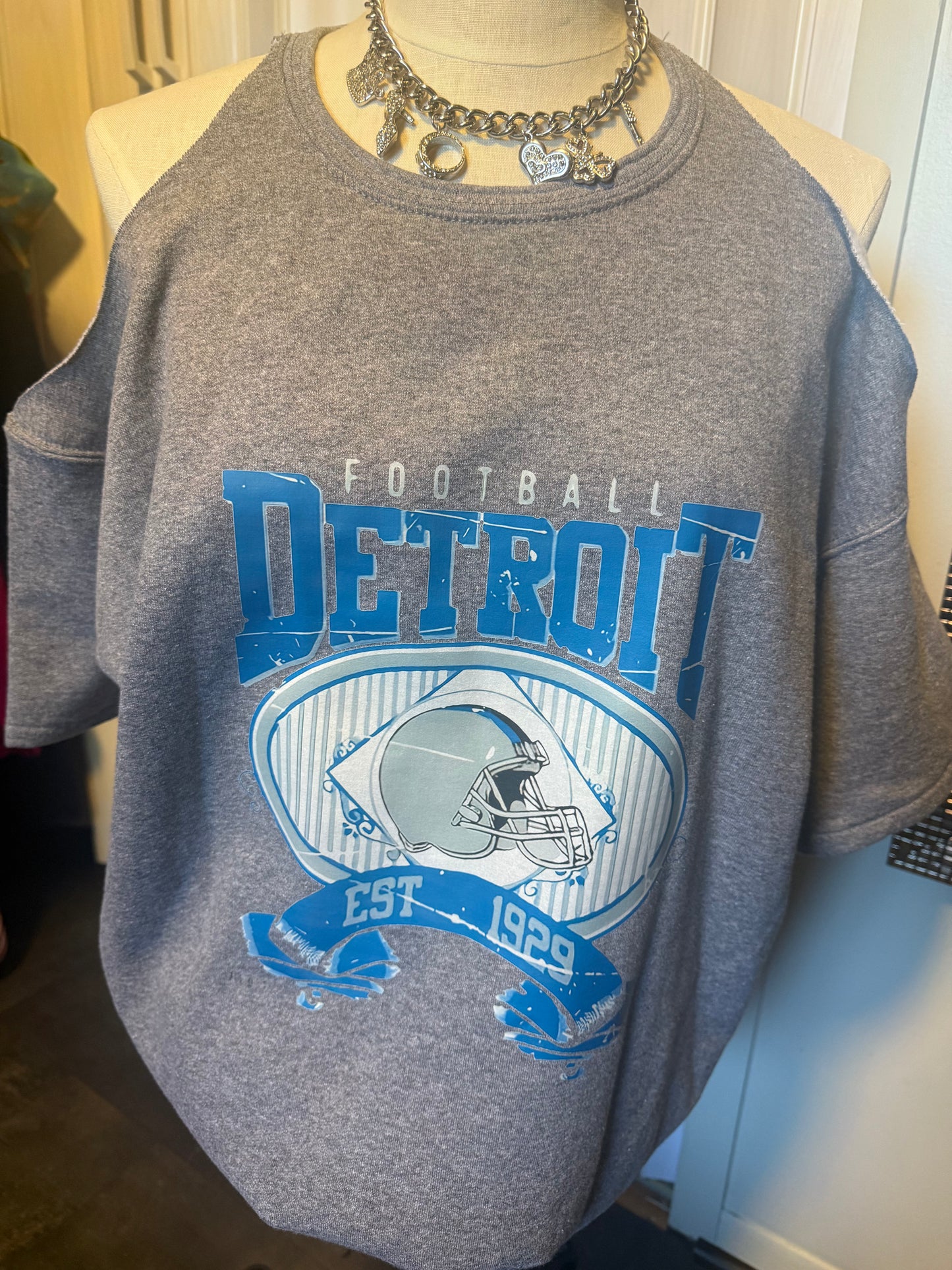 Cold Shoulder Sweatshirt