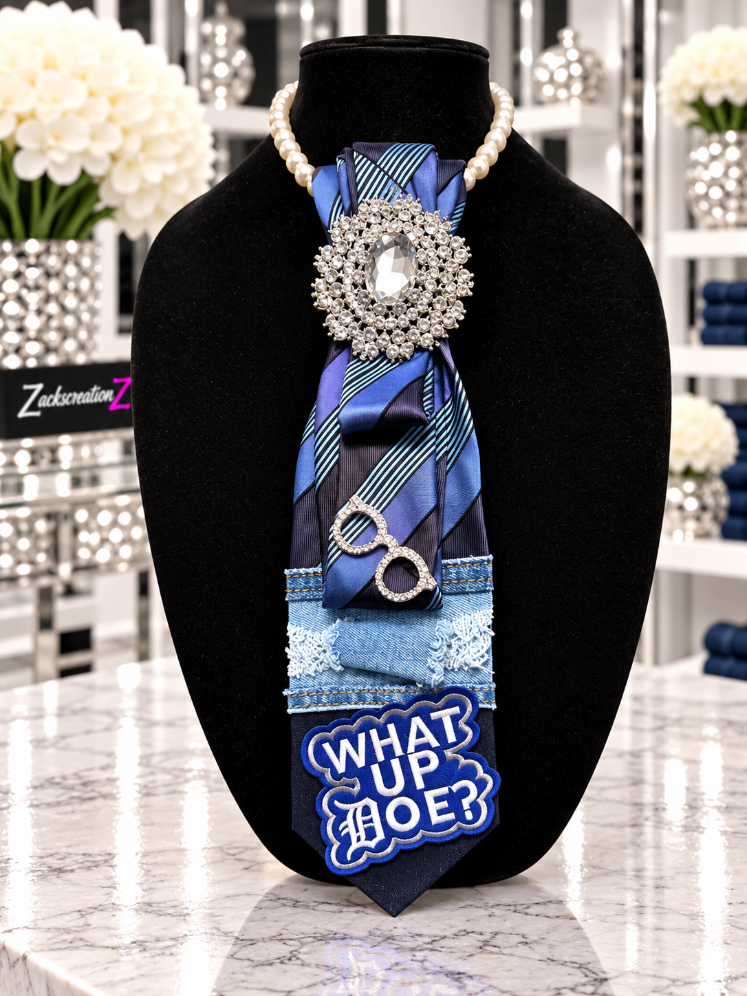 Custom What Up Doe Tie
