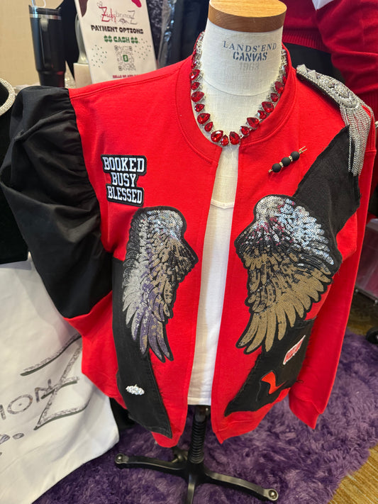 Puffy Sleeve Cardigan