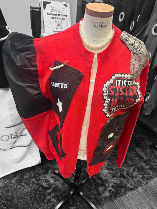 Puffy Sleeve Cardigan