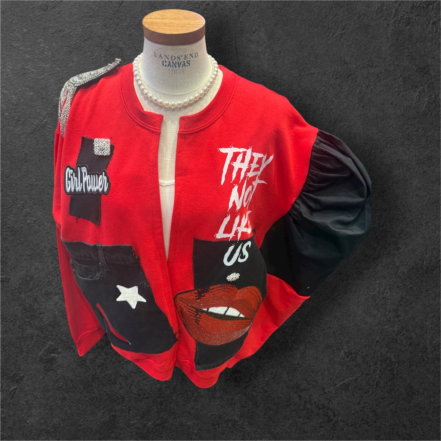 Puffy Sleeve Cardigan