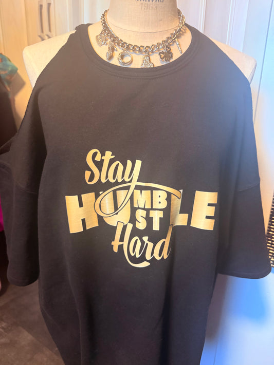 Cold Shoulder Sweatshirt