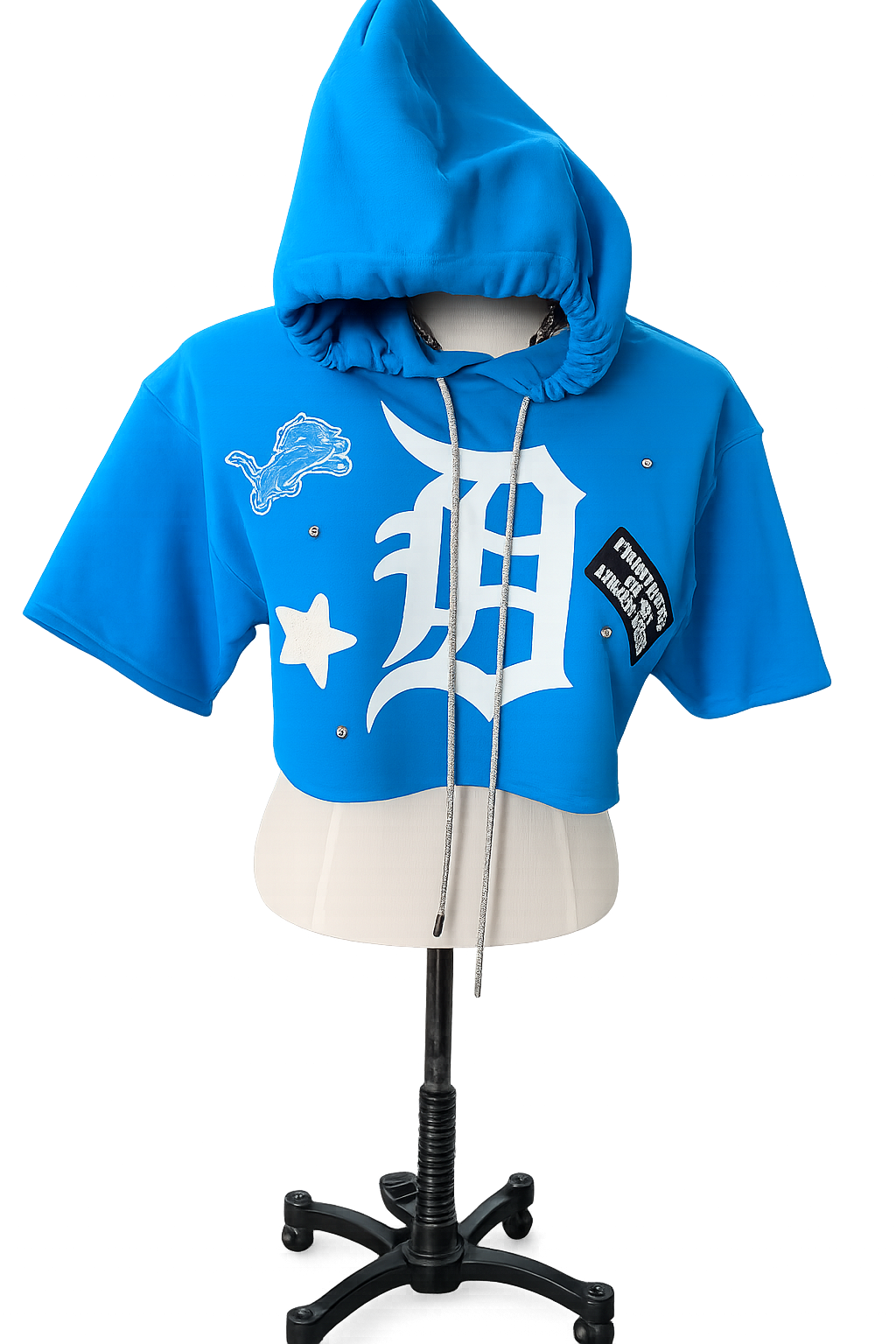 Crop Lions Hoodie