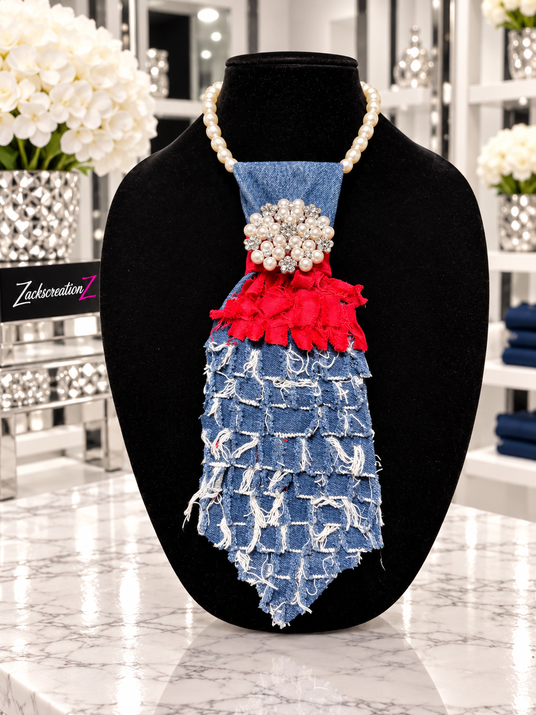 Custom Fringe Tie